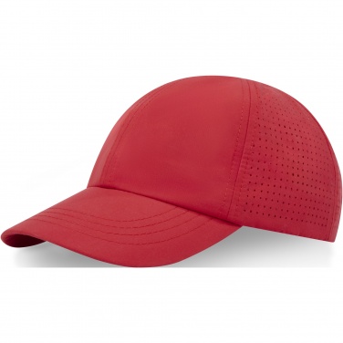 Logo trade promotional gifts image of: Mica 6 panel GRS recycled cool fit cap