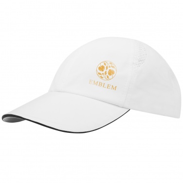 Logotrade promotional product picture of: Morion 6 panel GRS recycled cool fit sandwich cap