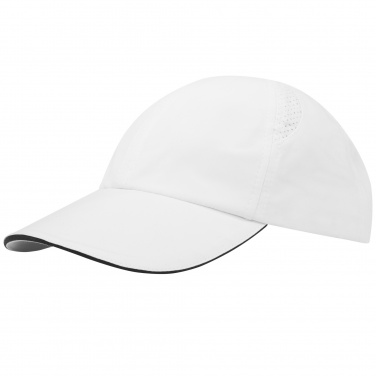 Logotrade promotional product picture of: Morion 6 panel GRS recycled cool fit sandwich cap