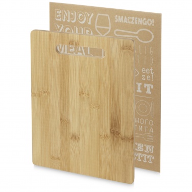 Logotrade promotional giveaway image of: Basso bamboo cutting board