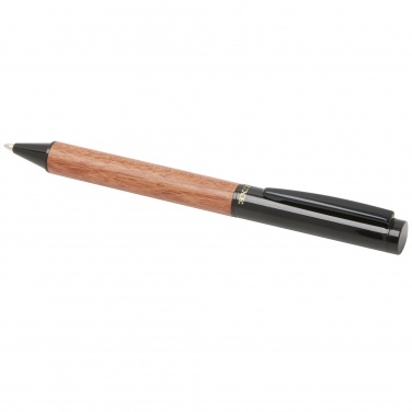Logo trade advertising products image of: Timbre wood ballpoint pen