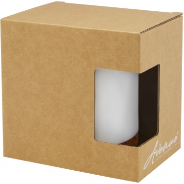 Logo trade corporate gift photo of: Neiva 425 ml ceramic mug with cork base