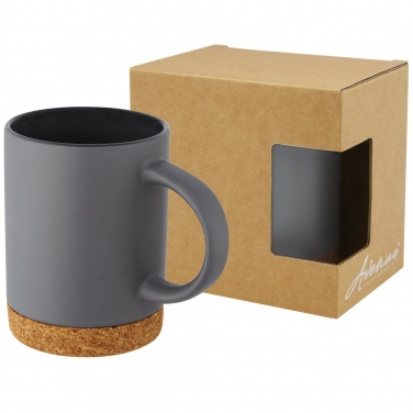 Logotrade business gift image of: Neiva 425 ml ceramic mug with cork base