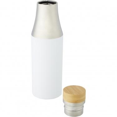 Logotrade promotional gift image of: Hulan 540 ml copper vacuum insulated stainless steel bottle with bamboo lid
