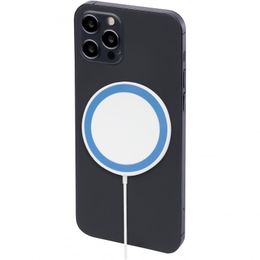 Logo trade business gift photo of: Peak 10W magnetic wireless charging pad
