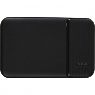 Logo trade promotional giveaways image of: Loop 5000 mAh recycled plastic power bank