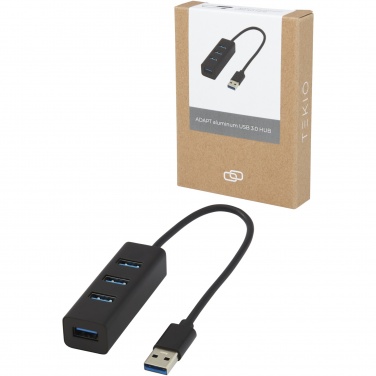 Logotrade advertising product picture of: ADAPT aluminum USB 3.0 hub