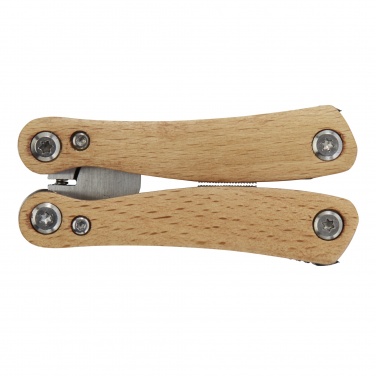 Logo trade business gift photo of: Anderson 12-function medium wooden multi-tool