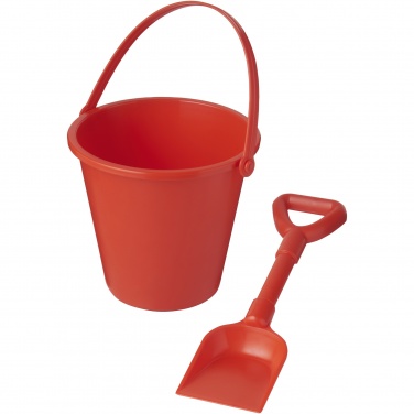 Logo trade promotional item photo of: Tides recycled beach bucket and spade