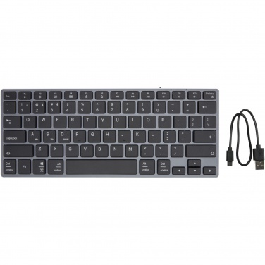 Logo trade promotional items image of: Hybrid performance Bluetooth keyboard - QWERTY