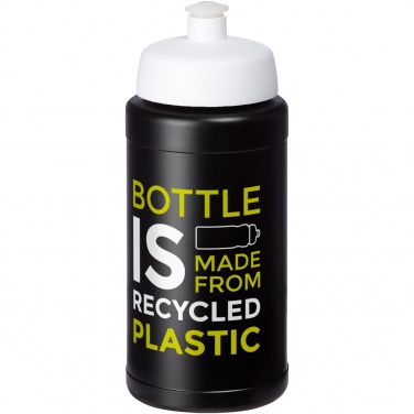 Logo trade promotional item photo of: Baseline 500 ml recycled sport bottle