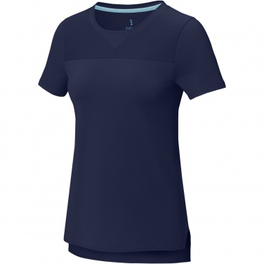 Logo trade promotional giveaways image of: Borax short sleeve women's GRS recycled cool fit t-shirt