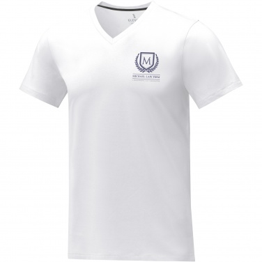 Logotrade corporate gift image of: Somoto short sleeve men's V-neck t-shirt 