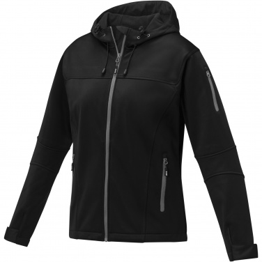 Logo trade promotional giveaways picture of: Match women's softshell jacket