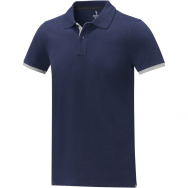 Logotrade advertising products photo of: Morgan short sleeve men's duotone polo