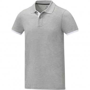 Logotrade promotional merchandise image of: Morgan short sleeve men's duotone polo