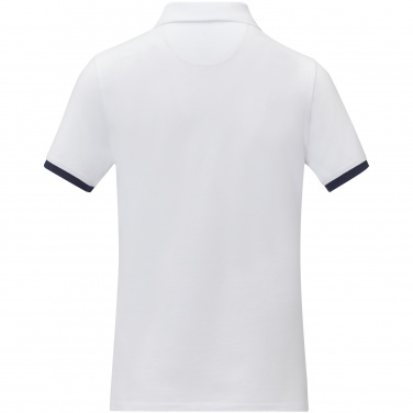 Logo trade promotional items picture of: Morgan short sleeve women's duotone polo
