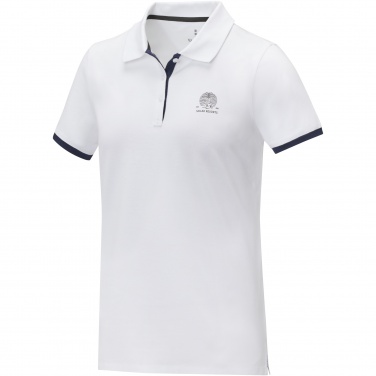 Logotrade promotional item image of: Morgan short sleeve women's duotone polo