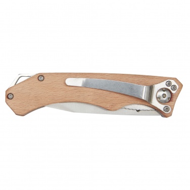 Logo trade promotional items image of: Dave pocket knife with belt clip
