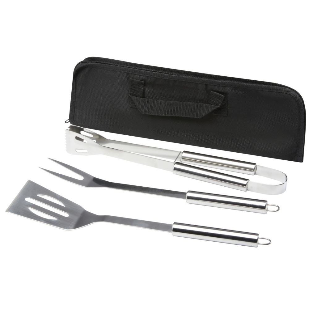 Logo trade advertising products picture of: Barcabo BBQ 3-piece set