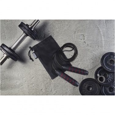 Logotrade promotional giveaways photo of: Austin soft skipping rope in recycled PET pouch