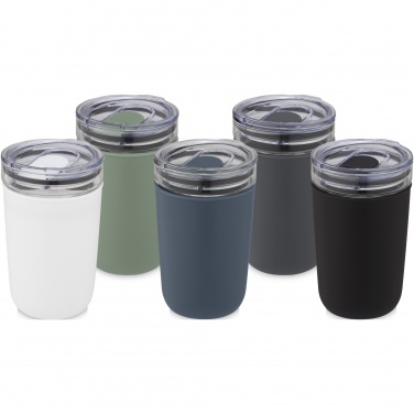Logo trade corporate gift photo of: Bello 420 ml glass tumbler with recycled plastic outer wall