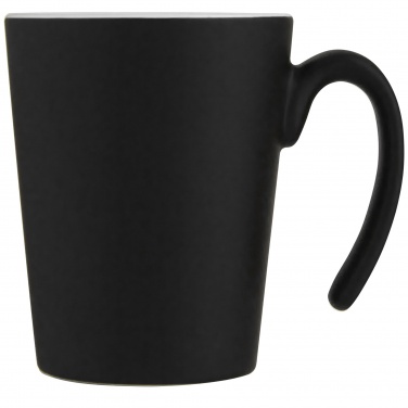 Logo trade business gifts image of: Oli 360 ml ceramic mug with handle