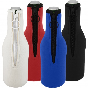 Logo trade business gift photo of: Fris recycled neoprene bottle sleeve holder