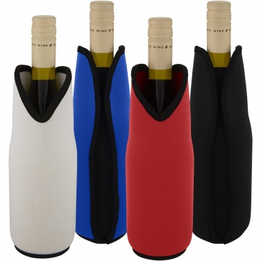Logo trade promotional gifts picture of: Noun recycled neoprene wine sleeve holder
