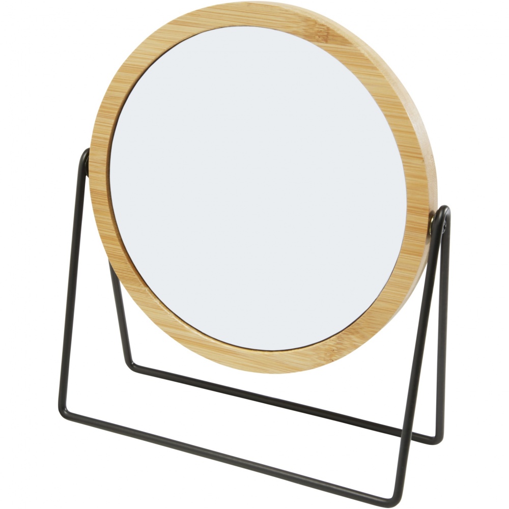 Logotrade promotional giveaway image of: Hyrra bamboo standing mirror