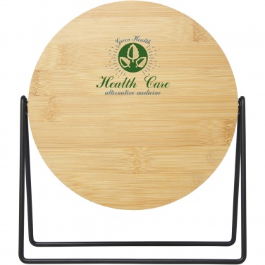 Logo trade promotional merchandise image of: Hyrra bamboo standing mirror