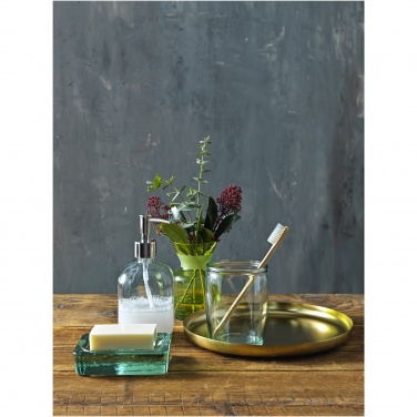 Logotrade promotional giveaway picture of: Jabony 3-piece recycled glass bathroom set