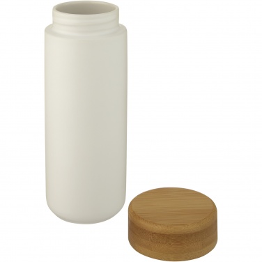 Logotrade promotional gift image of: Lumi 300 ml ceramic tumbler with bamboo lid
