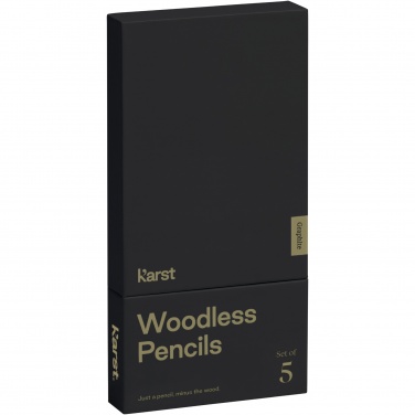 Logotrade promotional item image of: Karst® 5-pack 2B woodless graphite pencils
