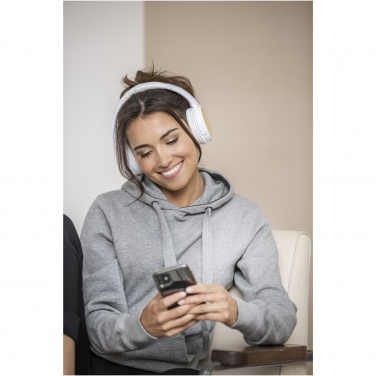 Logotrade promotional giveaway picture of: Athos bamboo Bluetooth® headphones with microphone