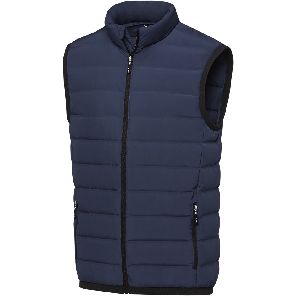 Logo trade business gifts image of: Caltha men's insulated down bodywarmer