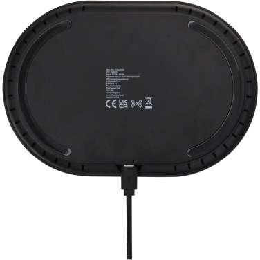 Logotrade promotional giveaways photo of: Ray wireless charging pad with RGB mood light