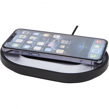 Logo trade advertising product photo of: Ray wireless charging pad with RGB mood light