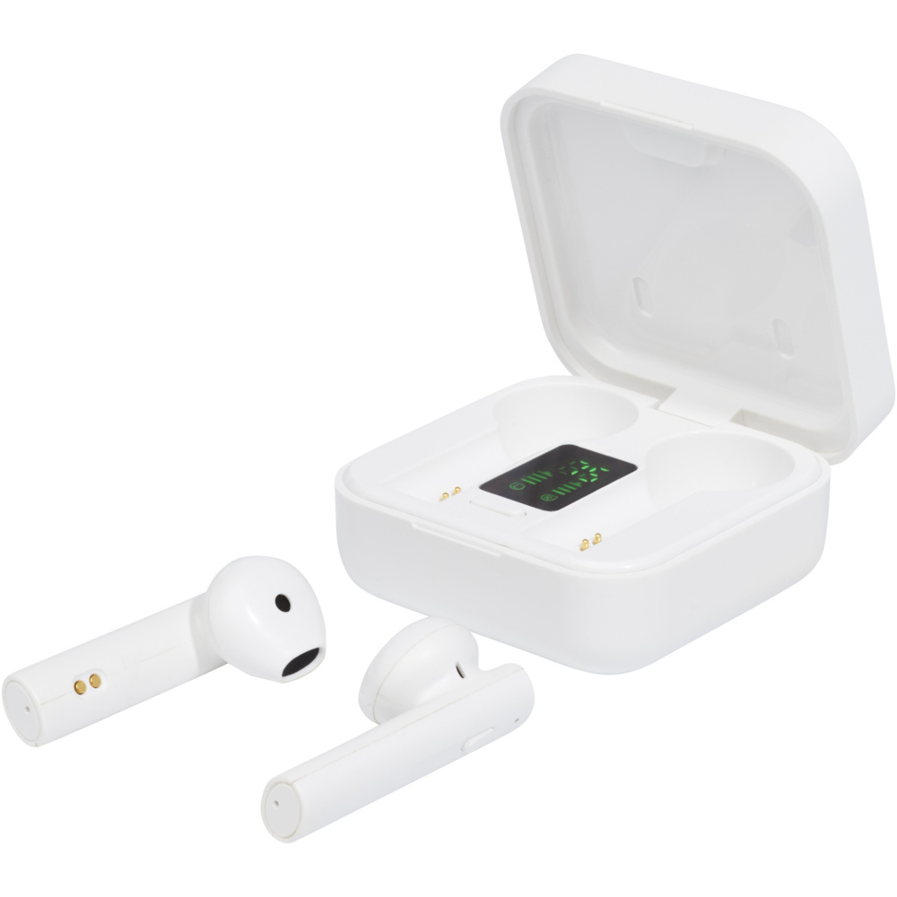 Logotrade corporate gifts photo of: Tayo solar charging TWS earbuds 