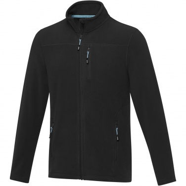 Logo trade advertising products picture of: Amber men's GRS recycled full zip fleece jacket