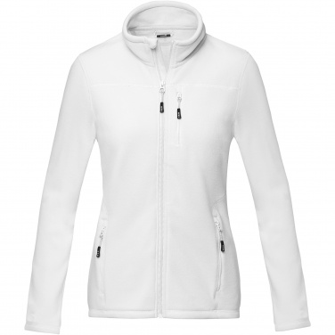 Logotrade business gifts photo of: Amber women's GRS recycled full zip fleece jacket