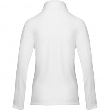 Logo trade promotional merchandise image of: Amber women's GRS recycled full zip fleece jacket