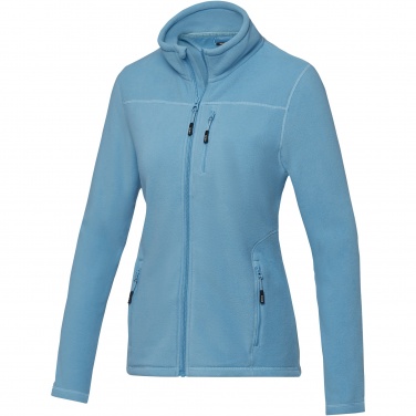 Logotrade advertising product image of: Amber women's GRS recycled full zip fleece jacket