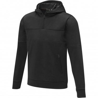 Logo trade promotional merchandise photo of: Sayan men's half zip anorak hooded sweater