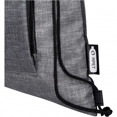Logotrade corporate gifts photo of: Ash recycled foldable drawstring bag 7L