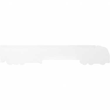 Logo trade promotional giveaways image of: Tait 30cm lorry-shaped recycled plastic ruler