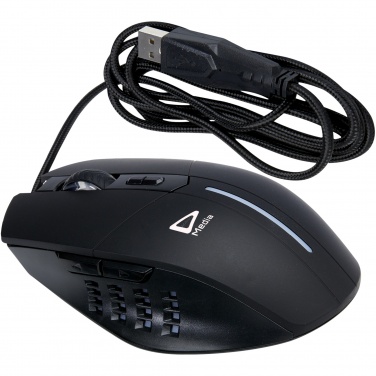 Logotrade promotional giveaway image of: Gleam RGB gaming mouse