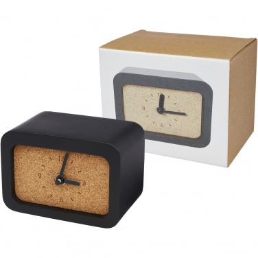 Logotrade business gifts photo of: Momento wireless limestone charging desk clock
