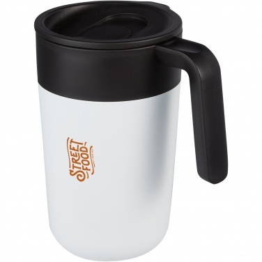 Logo trade promotional giveaway photo of: Nordia 400 ml double-wall recycled mug