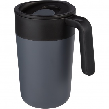 Logo trade promotional giveaways image of: Nordia 400 ml double-wall recycled mug